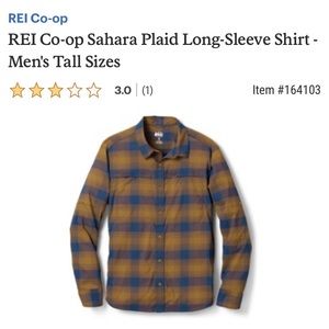 REI Co-op Sahara Plaid Long-Sleeve Shirt